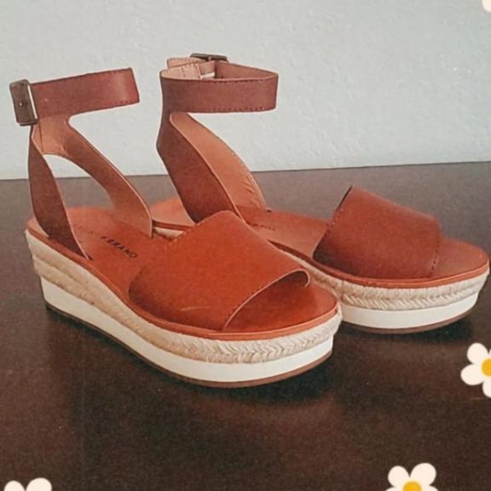 Lucky Brand, 6.0, Brown/Tan